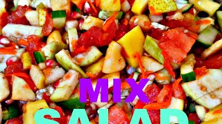 Salad Food Mix  সালাত মিক্স Salads Food সালাত [upl. by Miko]