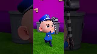 Bad Guy Go Away Song  3D Animation Rhymes amp Songs For Children shorts song 3d kids [upl. by Nickerson]