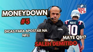 APOSTAS ESPORTIVAS NFL  MONEYDOWN EP 5  Dicas de Apostas  Favoritos para vencer NFL [upl. by Urbas]