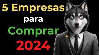 5 Empresas Dividenderas para Invertir 2024 dividendos bolsadevalores [upl. by Yasmar]