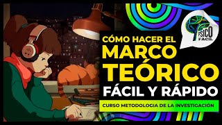 CÓMO REDACTAR UN MARCO TEÓRICO  Paso a paso Fácil y con ejemplos PARA TESIS Y TESINA  FÁCIL [upl. by Hahcim199]