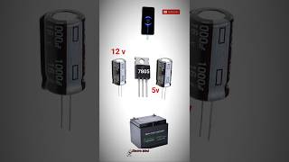 Battery 7805 ic amp mobile charger kaise kiya jata hai shorts trendingshorts [upl. by Avra]