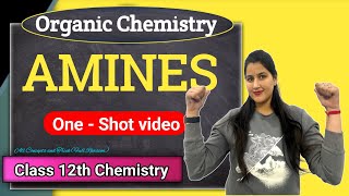 Amines organic chemistry  Class 12  Chemistry by Kalpana Yadav [upl. by Dranyl]