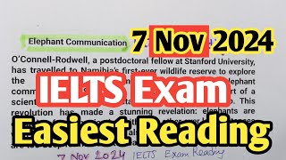 IELTS reading tips and tricks  7 Nov2024 ielts exam Reading answers IELTS preparation for free [upl. by Connelly]