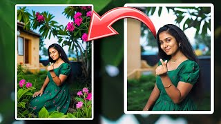 AI background editing hypic app [upl. by Ashly]