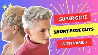 Hottest Super Cute Short Pixie Cuts for Every Hair Type [upl. by Nylhsoj119]