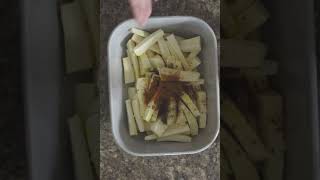 Air Fryer Parsnip Chips shorts [upl. by Thrift563]