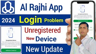 Al Rajhi Bank Login Problem  Al Rajhi unregistered divice register  Al rajhi app login [upl. by Nivart]