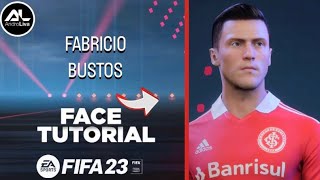 FIFA 23  FABRICIO BUSTOS Face  Stats Tutorial [upl. by Fiertz]