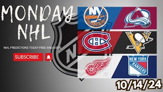 NHL Picks amp Predictions Today 101424  NHL Picks Today 101424  Best NHL Bets [upl. by Eleanora]