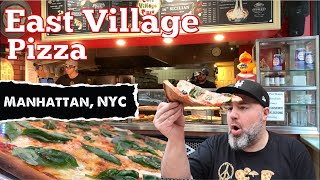 Pizza Review EAST VILLAGE PIZZA Manhattan NYC [upl. by Alica]