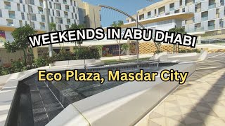 WEEKENDS in the UAE MASDAR CITY  First time Riding TESLA amp Play time in ECO PLAZA Park  OFW Life [upl. by Frederica251]