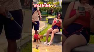 Prank for Funny throwing water 🚿 👀🤠❤️😱  comedy video youtube shorts yt search viral Kumarrai [upl. by Perpetua]