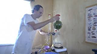 Essential Oils Steam Distillation Apparatus setup [upl. by Noach289]