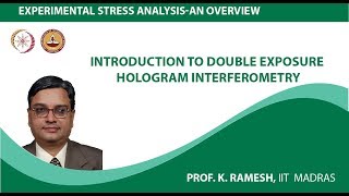 Introduction to Double exposure hologram interferometry [upl. by Chavaree28]