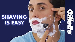 How to Shave for the First Time  Shaving Tips for Men  Gillette India [upl. by Nonaihr552]