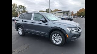 2020 Volkswagen Tiguan 20T S with 3rd Row Seating Review [upl. by Airemahs]