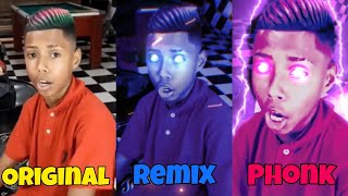 Jingle Bells  Brazilian kid Original vs Remix vs Phonk All Version [upl. by Tema]