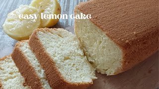 Amazing lemon cake recipe 🍋  Quick and Easy [upl. by Hiltner35]