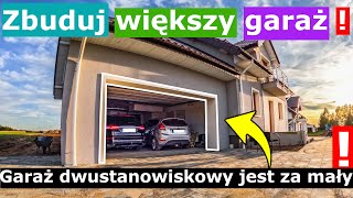 Jak duży powinien być garaż by był wygodny w użytkowaniu Garaż dwustanowiskowy jest za mały [upl. by Iman]