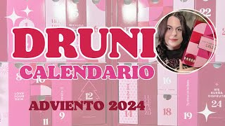 UNBOXING MÁXIMO CALENDARIO ADVIENTO DRUNI 2024 No disponiblepor el momento [upl. by Serrell]