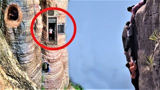 The most dangerous way to get home  Life in China’s Cliff Village [upl. by Rellia]