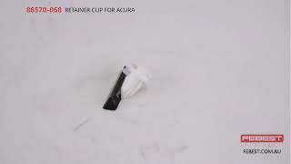 88570068 RETAINER CLIP FOR ACURA [upl. by Anaele165]