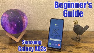 Samsung Galaxy A03s  Beginners Guide [upl. by Ahiel]