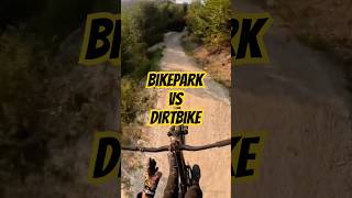 BIKEPARK VS DIRT BIKE dolnimorava [upl. by Rossner196]