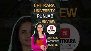 Chitkara University Punjab Review  Courses  Placements  Admission Process [upl. by Lerak448]