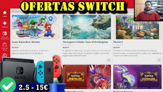 OFERTAS eShop NINTENDO SWITCH de 25 a 15€ ✅ Recopilatorio y recomendaciones [upl. by Zielsdorf]