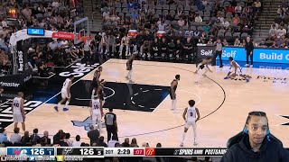 FlightReacts To 76ERS at SPURS  FULL GAME HIGHLIGHTS  April 7 2024 [upl. by Lynette190]