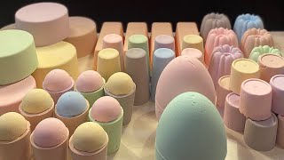 ASMR Crush baking soda  pastel colors [upl. by Norene]