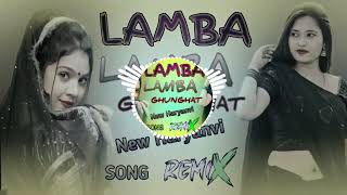 LAMBA LAMBA GHUNGHAT New Haryanvi song DJ REMIX vstvofficial [upl. by Corley717]