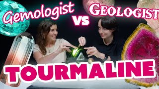 Unboxing Tourmaline Gemologist vs Geologist [upl. by Derfiniw]