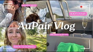 One week in my life  back to school 🇸🇪👩🏼‍🏫🌊 AuPair Vlog [upl. by Nylimaj]