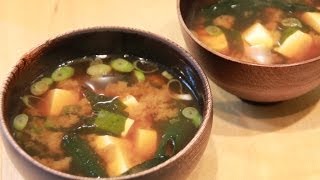 How To Make Miso Soup with Tofu  Clearspring Organic Recipe [upl. by Nevai]