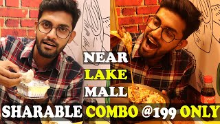 এতো ভালো Sharable Combo মাত্র 199 টাকায়  Cheap Food Combo Lake Mall Kolkata  Momo Wrap Kebab [upl. by Annaehr]