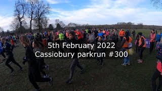 Cassiobury parkrun 300  February 5th 2022 fast [upl. by Miner]