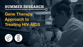 Gene therapy approach to treating HIVAIDS [upl. by Hescock]