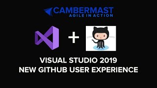 Learn the new GitHub user experience in Visual Studio 2019 [upl. by Ahsenrad]