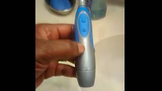 Colgate 360 optic White Platinum power tooth brush review 1 [upl. by Llednov863]