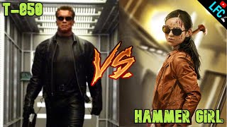 T850 Terminator 3 vs Hammer Girl The Raid 2  Octavos de Final  Pelea 2 de 8 [upl. by Yesllek]