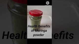 Health Benefits of Moringa powder [upl. by Bedad]