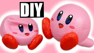 DIY MINI KIRBY SQUISHY [upl. by Enrak]