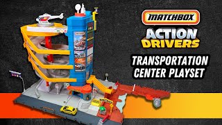 Matchbox Action Drivers Matchbox Transportation Center Playset  Unboxing Build and Review 2024 [upl. by Aseen]