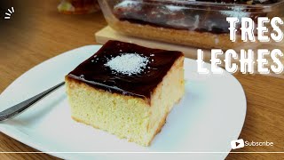 Milky Caramel Cake  Easiest Tres Leches Cake Recipe  Trileçe [upl. by Eehsar]