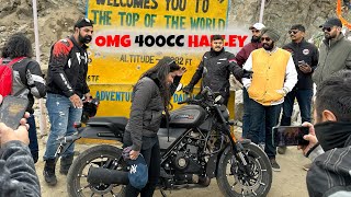 Crazy Public reactions on New Harley Davidson X440 [upl. by Ardnuassac]