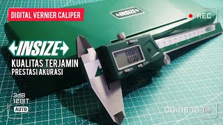 INSIZE  Digital Caliper Kualitas Bagus Harga Ga bikin kantong Hangus [upl. by Anavlis550]