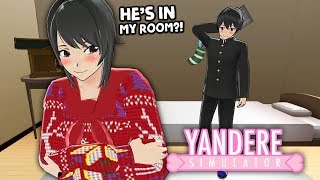 BRINGING SENPAI TO YANDERE CHANS HOUSE  Yandere Simulator [upl. by Anaizit]